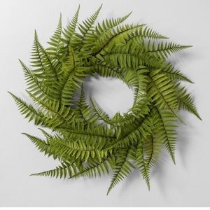 Hearth & Hand Accents - Bundle of Hearth & Hand Faux Fern Garland & Wreath Hearth & Hand Accents - Bundle of Hearth & Hand Faux Fern Garland & Wreath